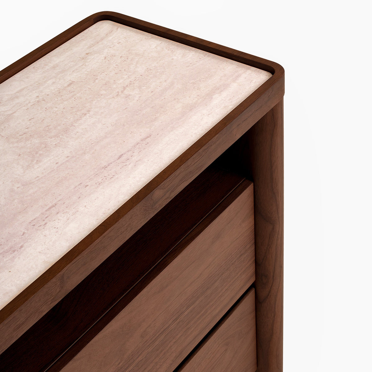Wellgrove Glass Top Chest of Drawers