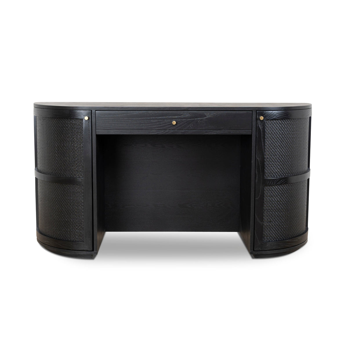 Mapleside 155cm Rattan Home Office Desk