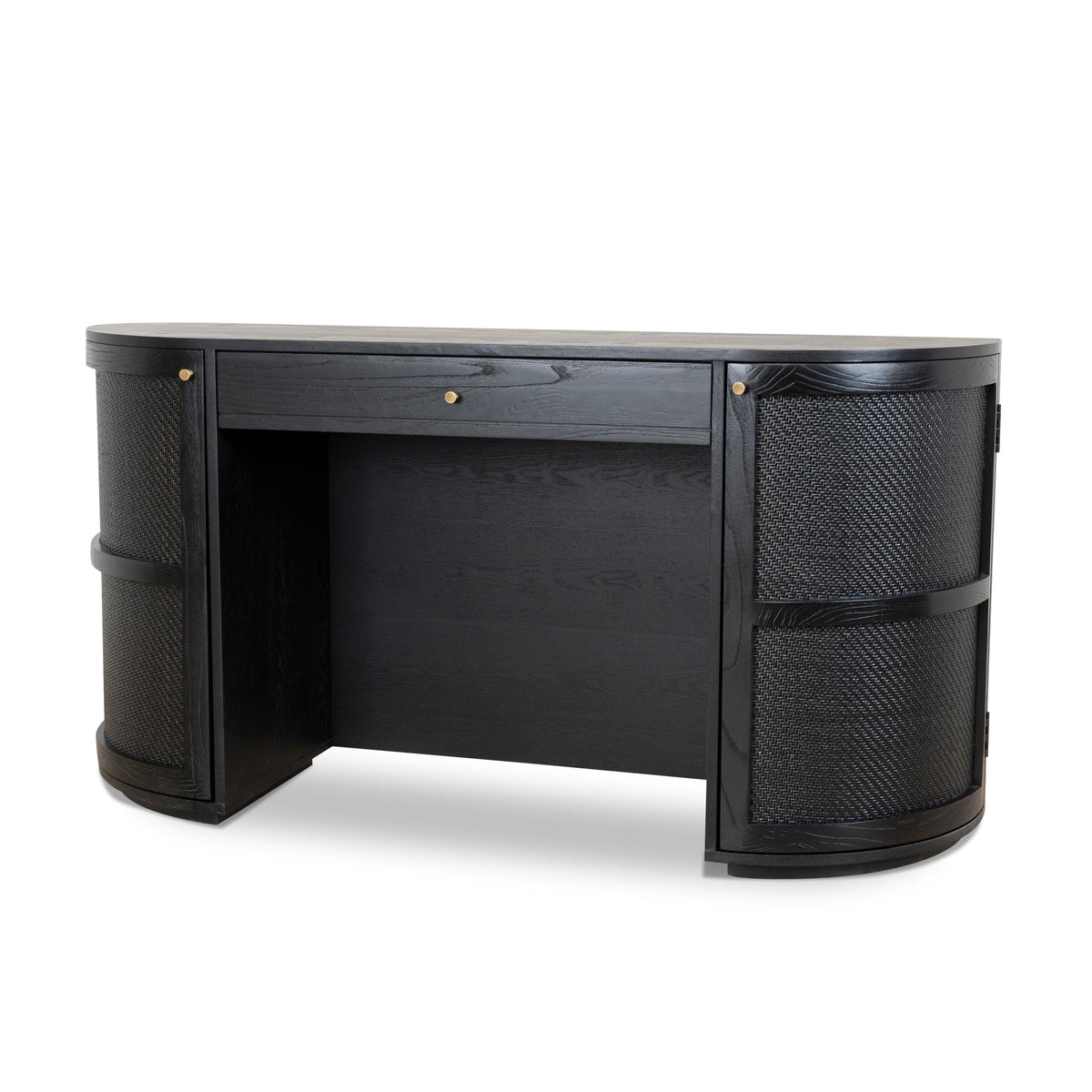 Mapleside 155cm Rattan Home Office Desk