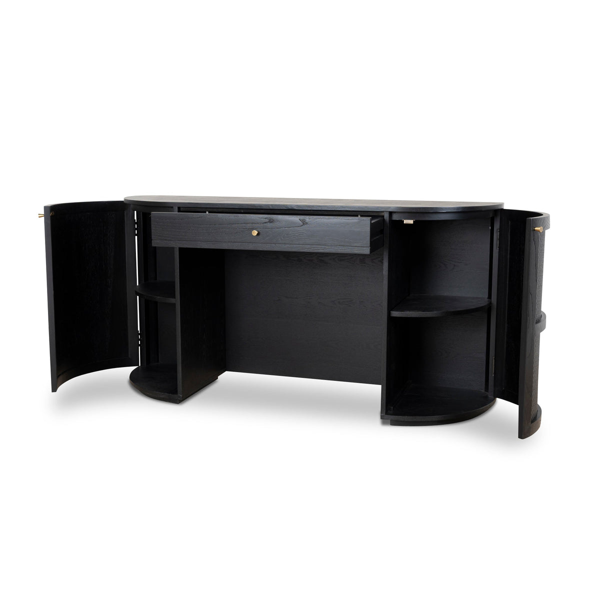 Mapleside 155cm Rattan Home Office Desk