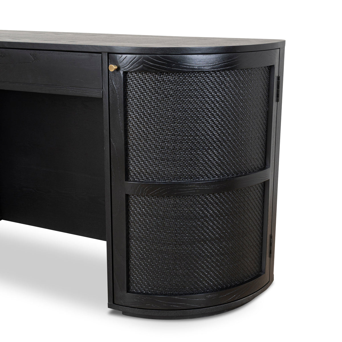 Mapleside 155cm Rattan Home Office Desk