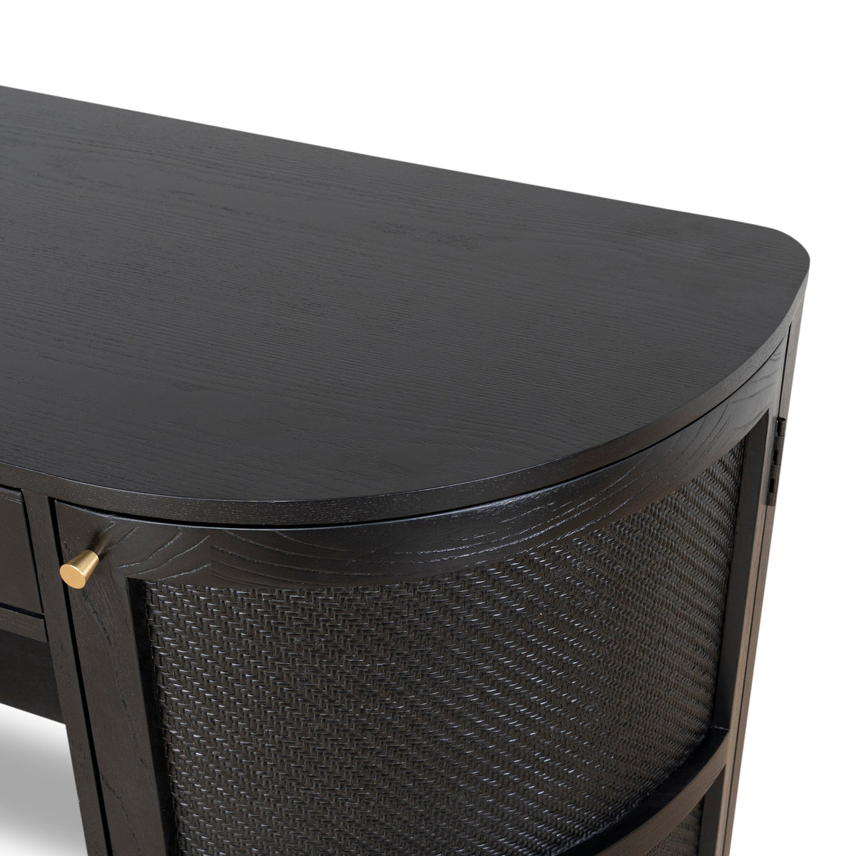 Mapleside 155cm Rattan Home Office Desk