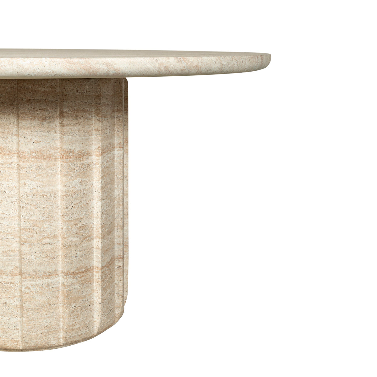 Waterstone 130cm Round Concrete Dining Table