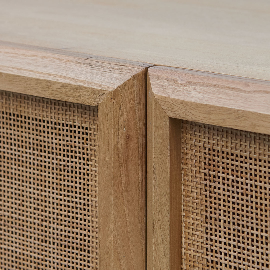 Windgrove 180cm Rattan Door Sideboard
