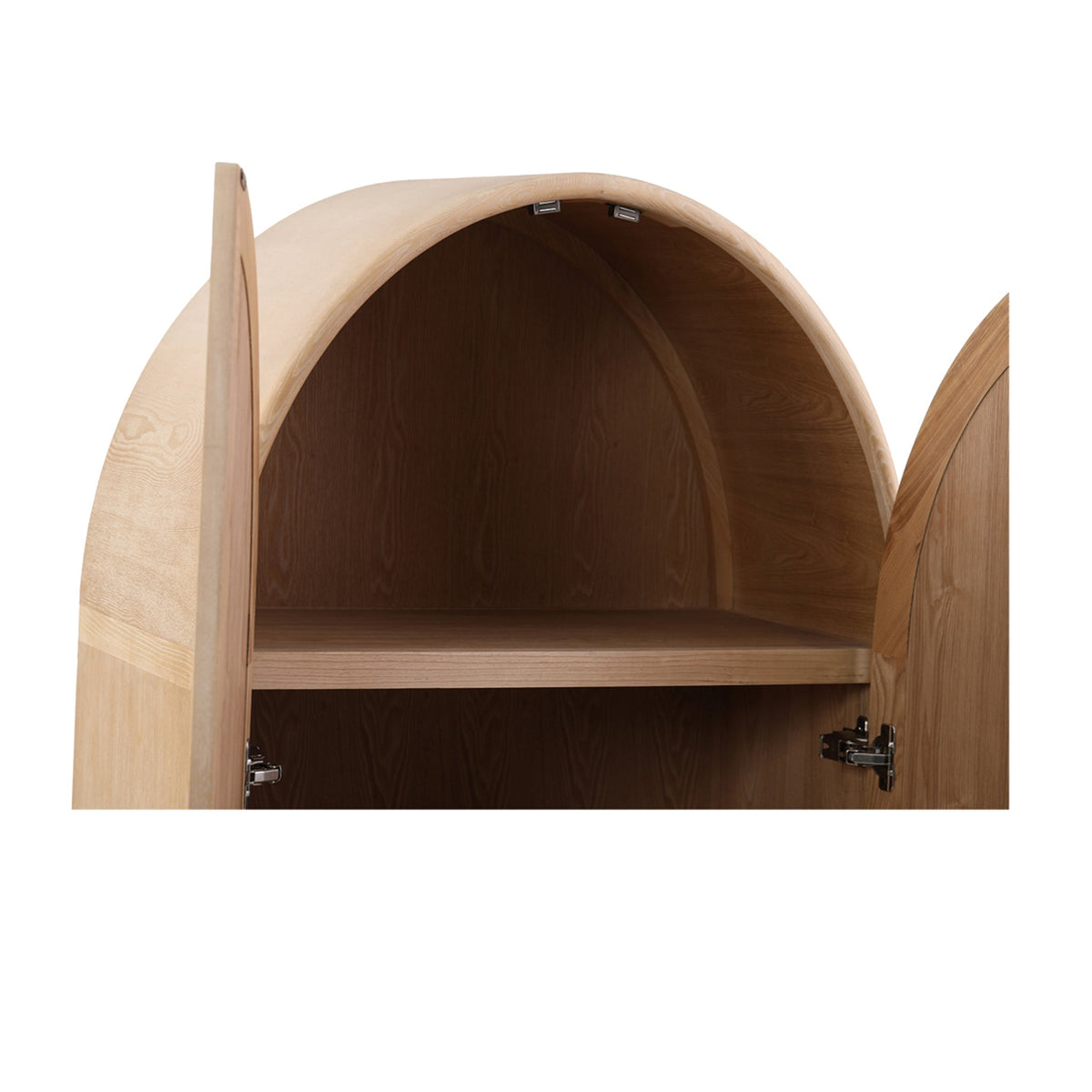 Wickmere Ash Curve Cabinet