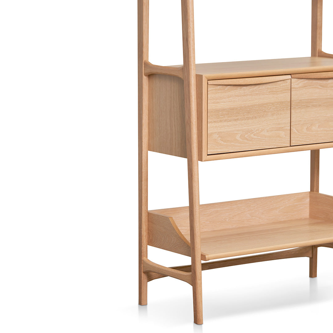Weyham Natural Oak Bookcase