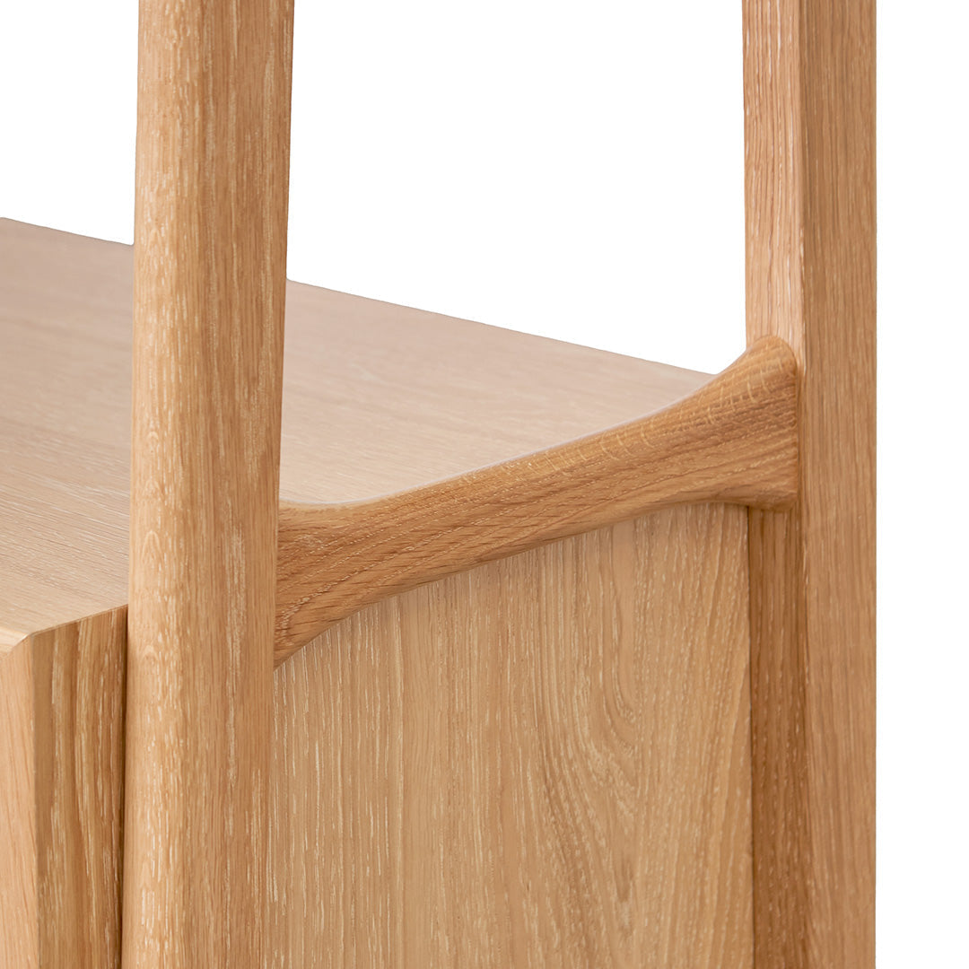 Weyham Natural Oak Bookcase