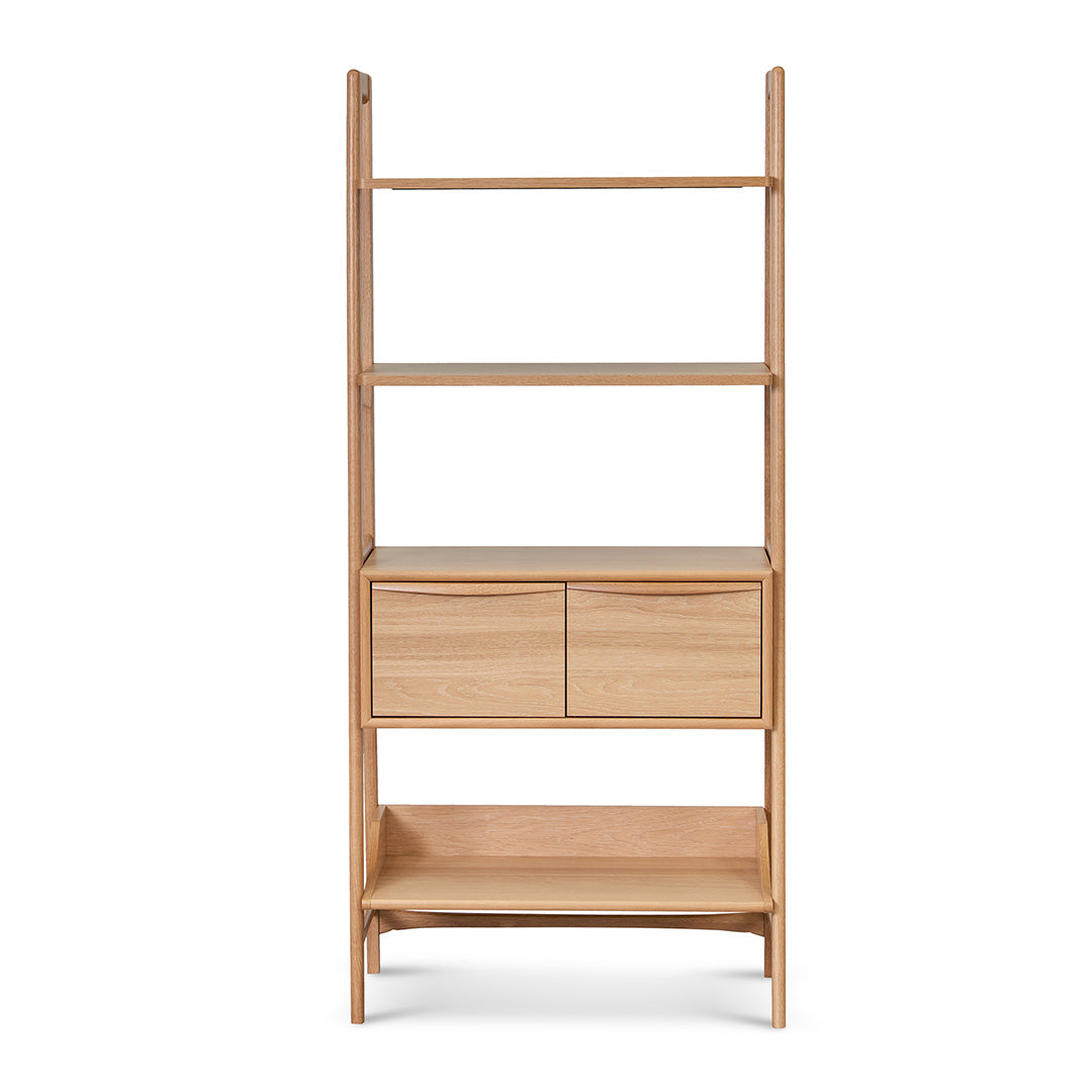 Weyham Natural Oak Bookcase