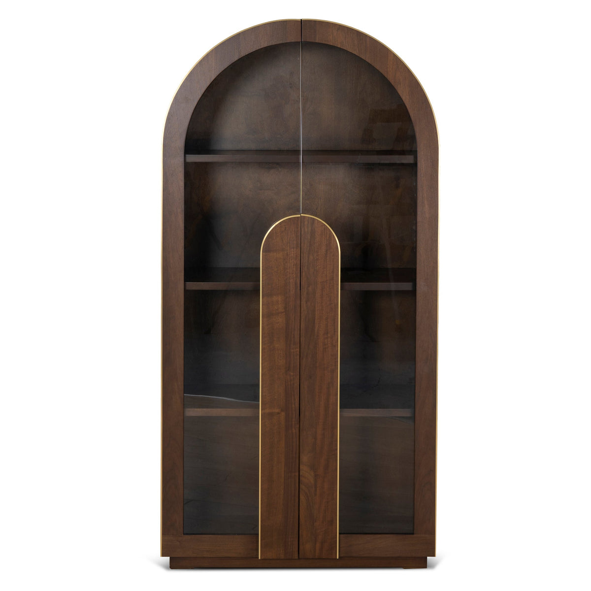 Queenswood 200cm Glass Cabinet