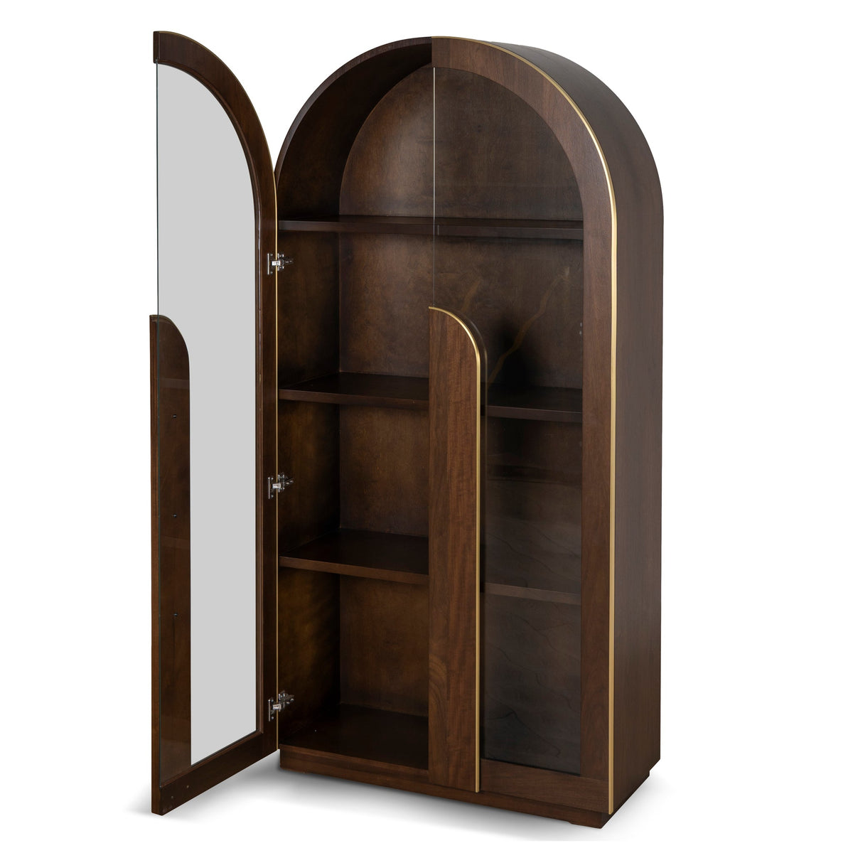 Queenswood 200cm Glass Cabinet