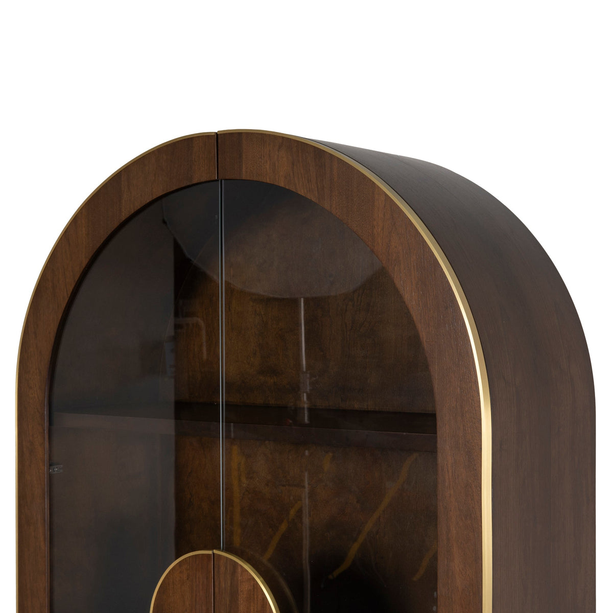 Queenswood 200cm Glass Cabinet