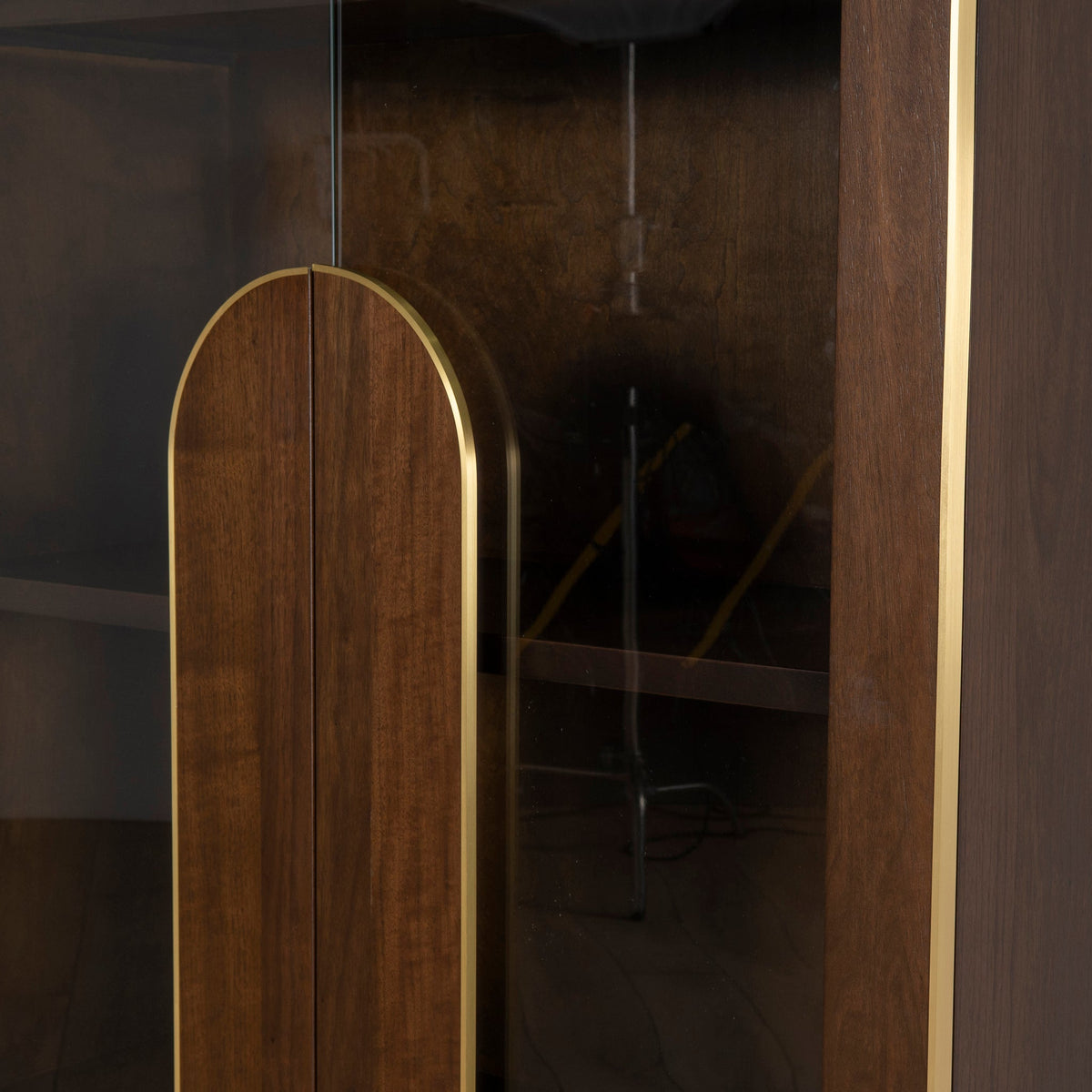 Queenswood 200cm Glass Cabinet