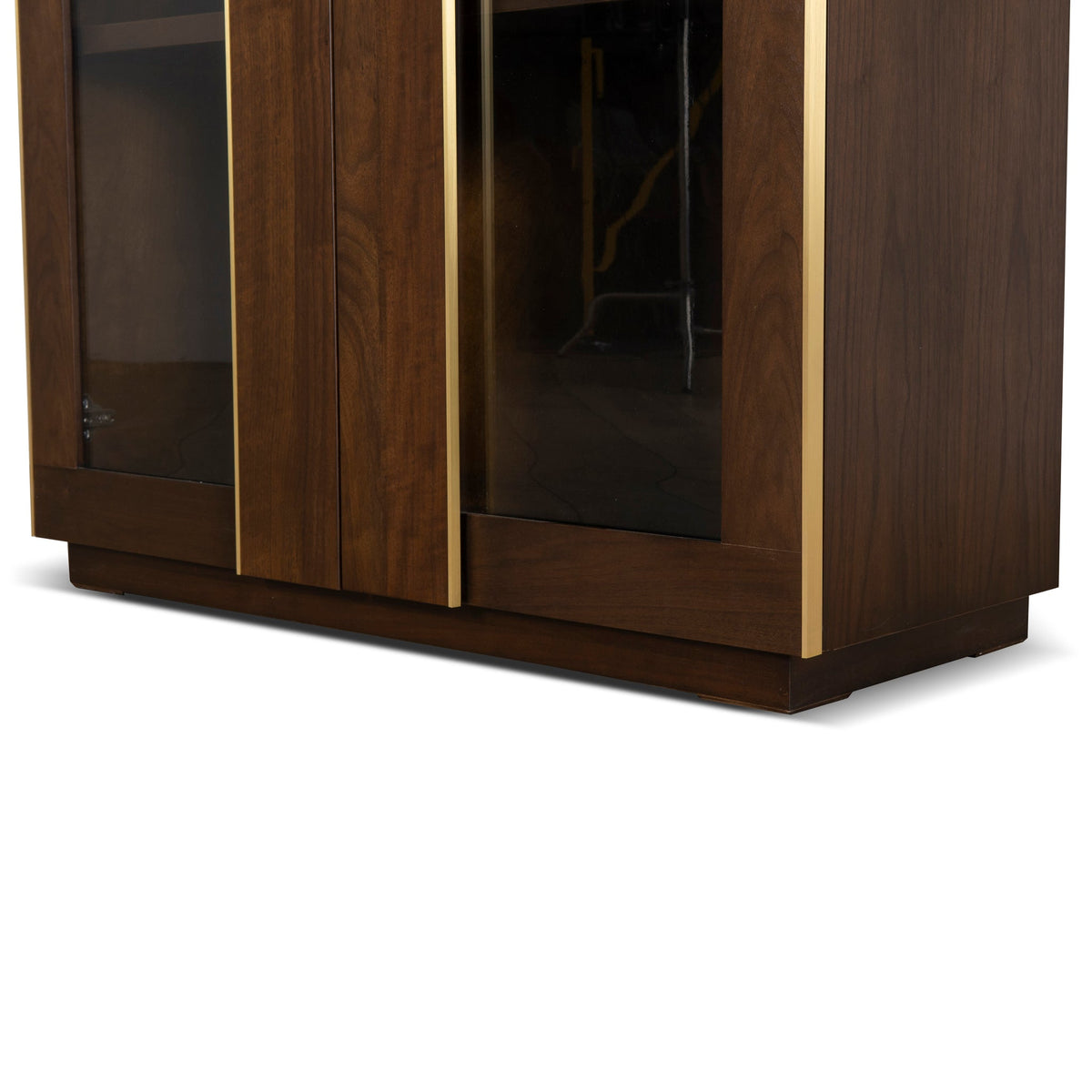 Queenswood 200cm Glass Cabinet