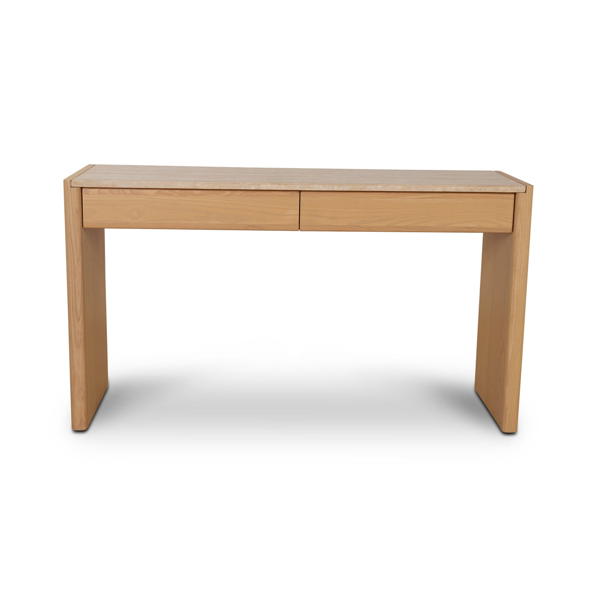 Sherside 140cm Travertine Console Table