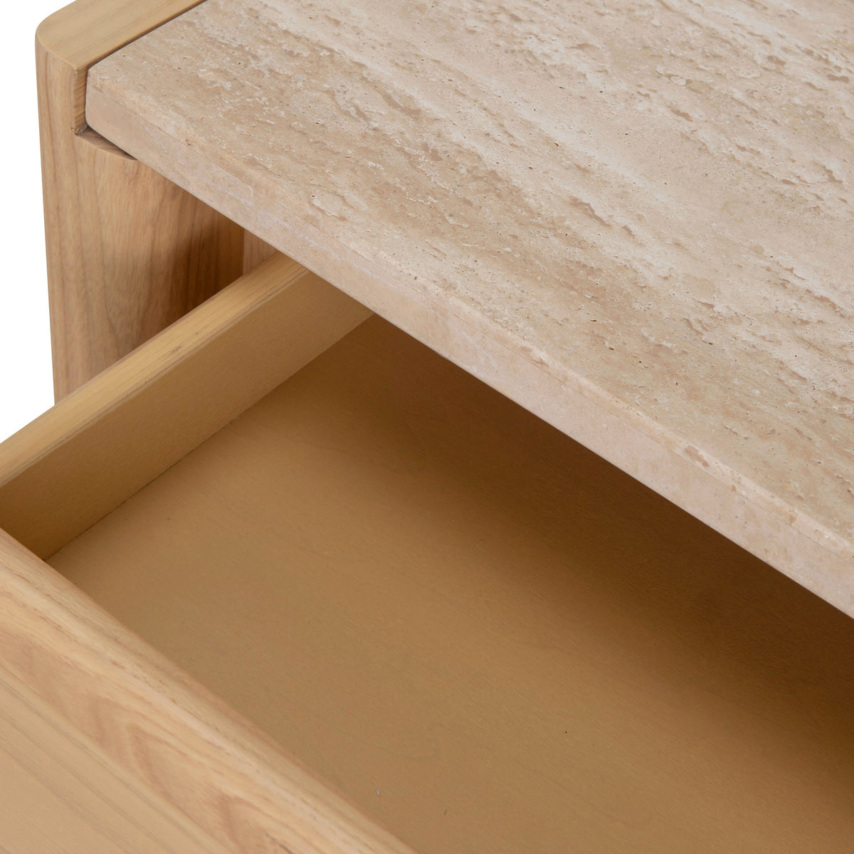Sherside 140cm Travertine Console Table