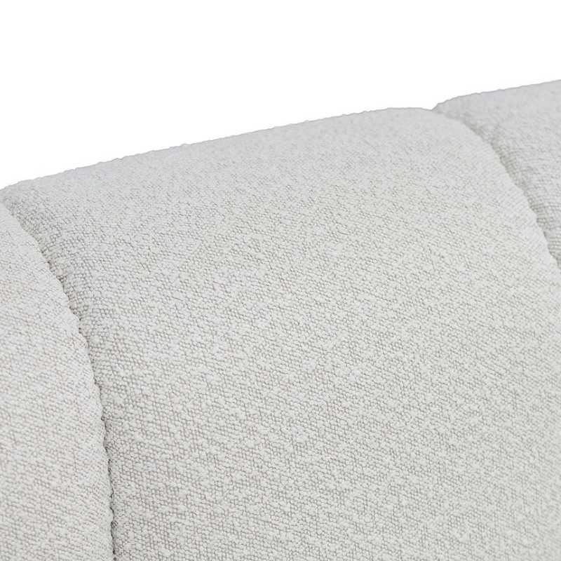 Eastham Modular Sofa Pearl Boucle Foam Cover View