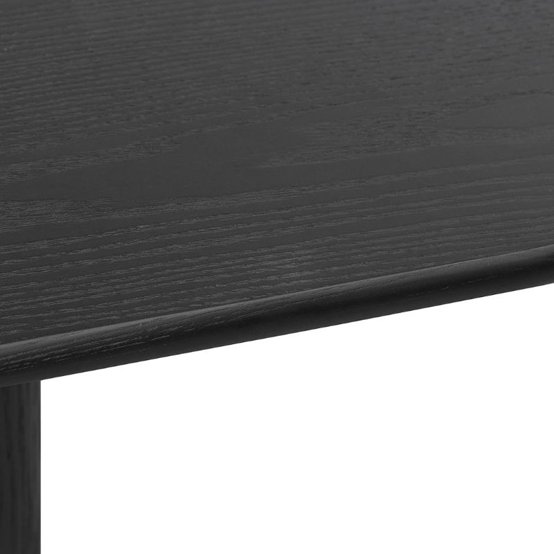 Edgewater 170CM Console Table Full Black Top Side View