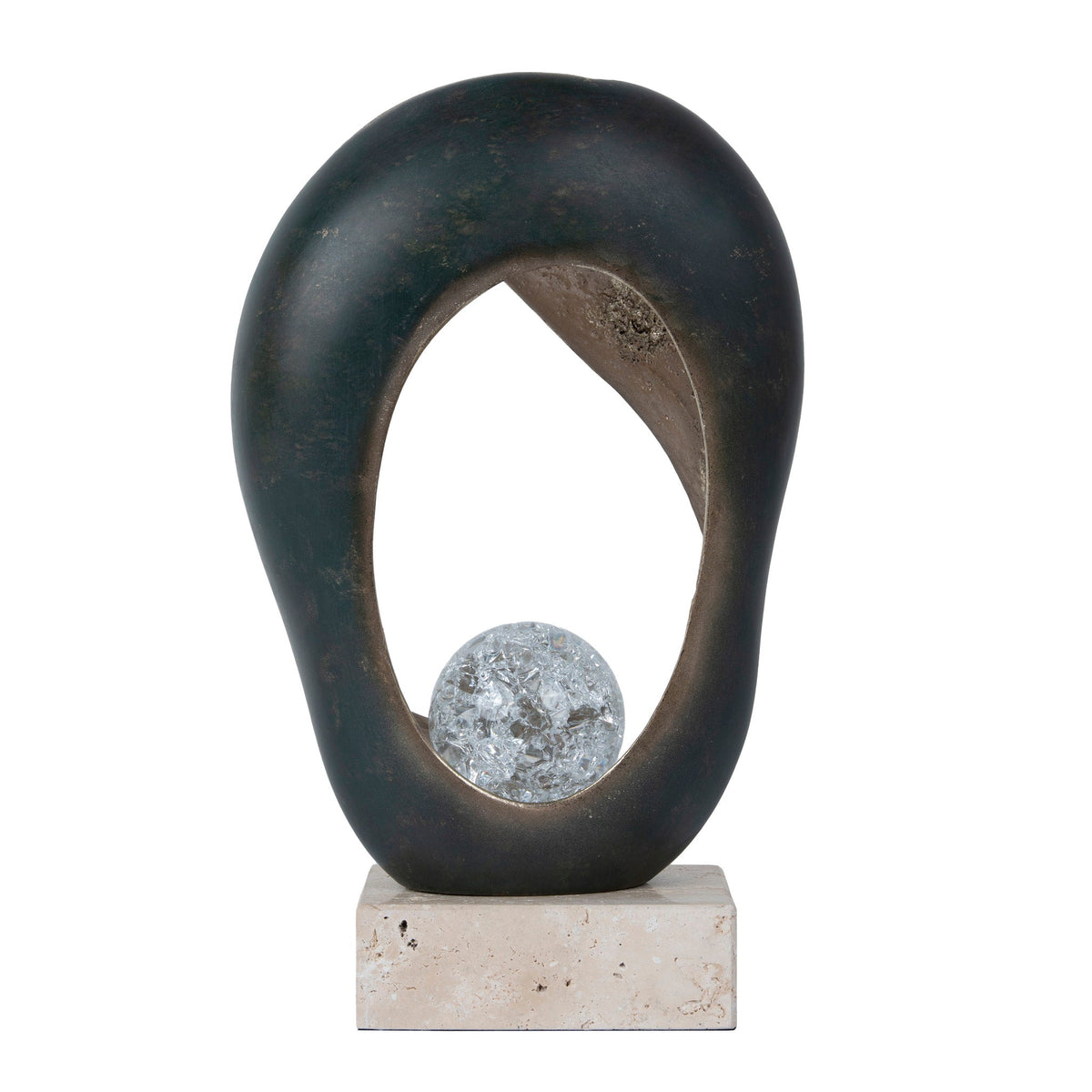 Stanhope Gilded Snow Ornament
