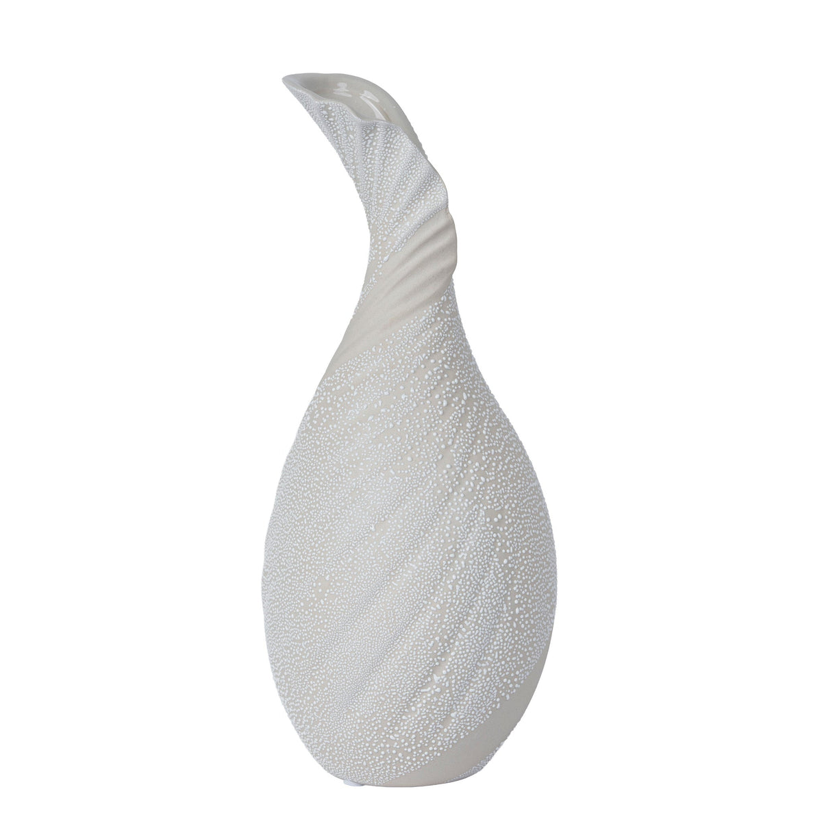 Longborough Bead Gooseneck Vase