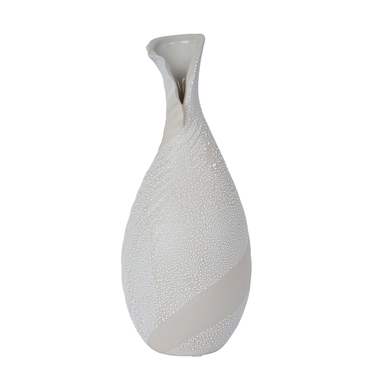 Longborough Bead Gooseneck Vase