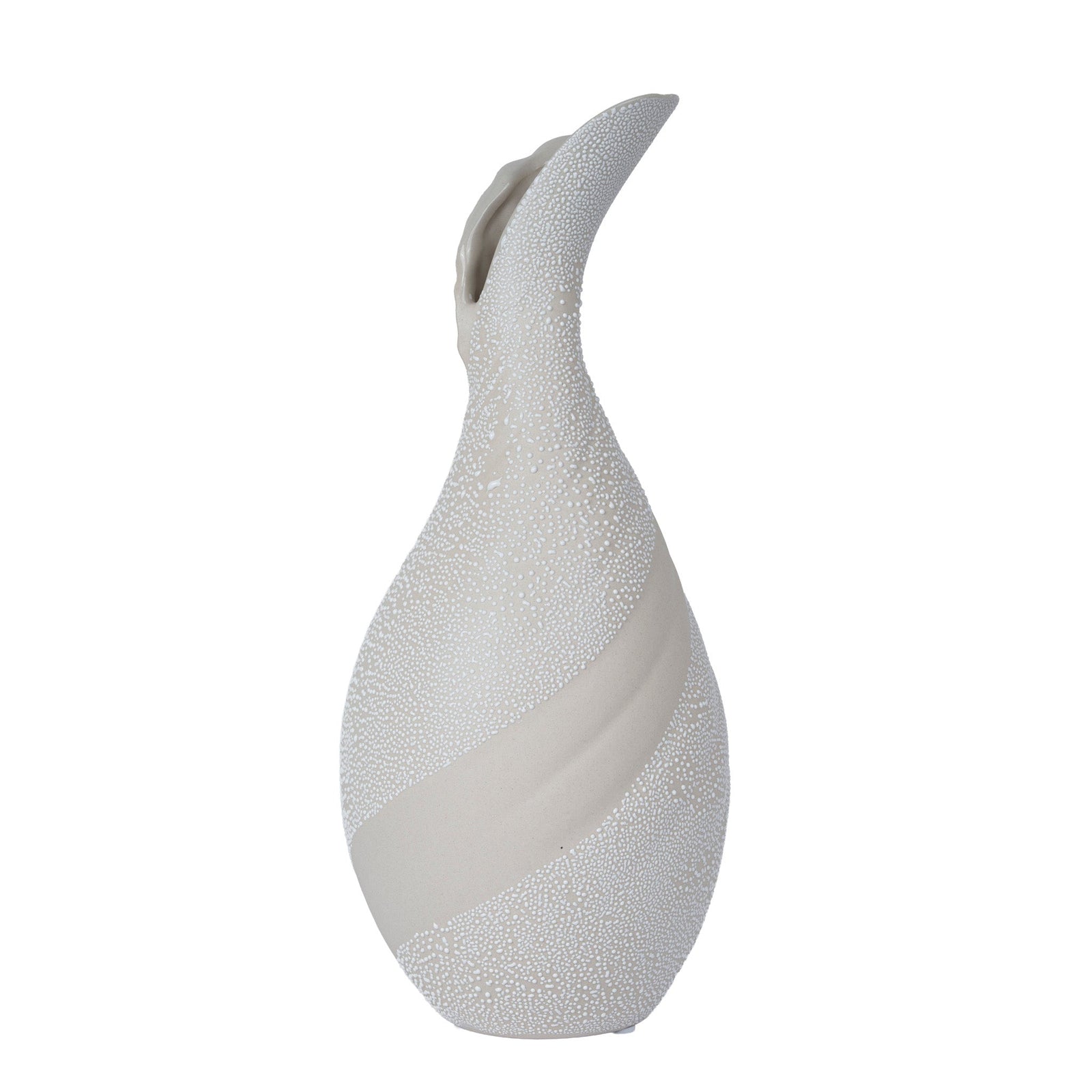 Longborough Bead Gooseneck Vase