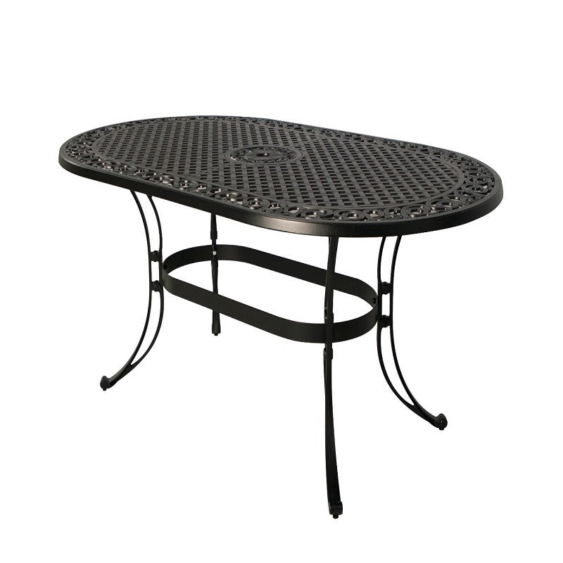 Fiji Oval Cast Aluminum Outdoor Dining Table