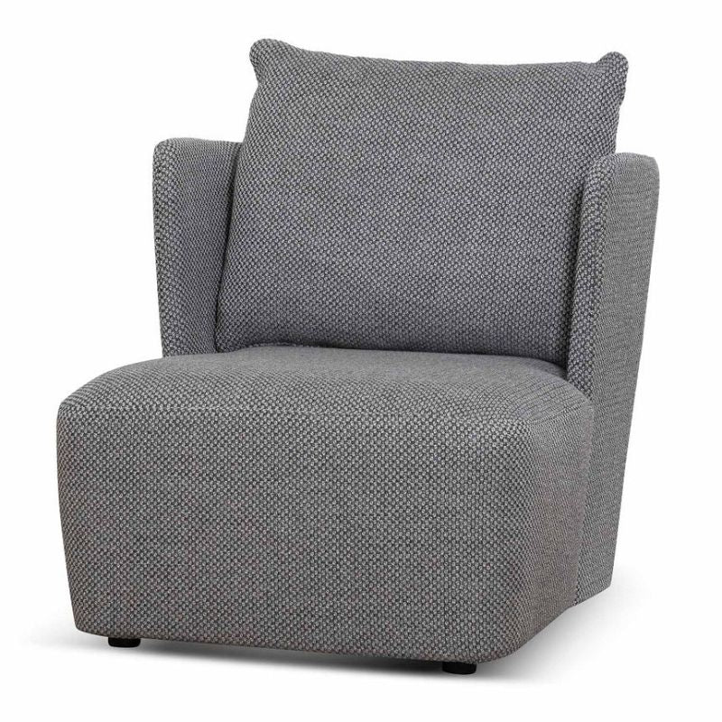 Forestdale Fabric Armchair Noble Grey Angle