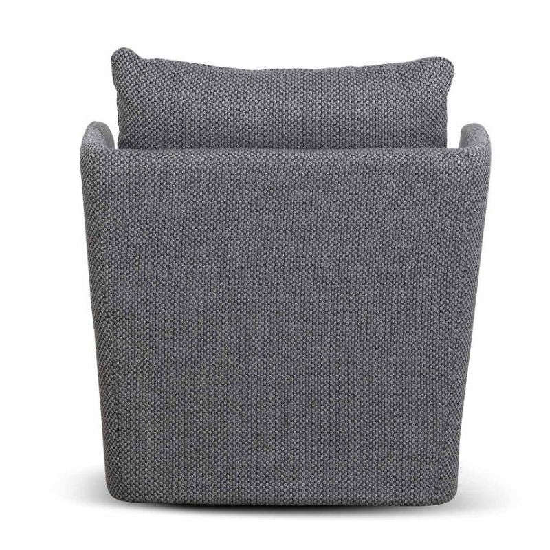Forestdale Fabric Armchair Noble Grey Back