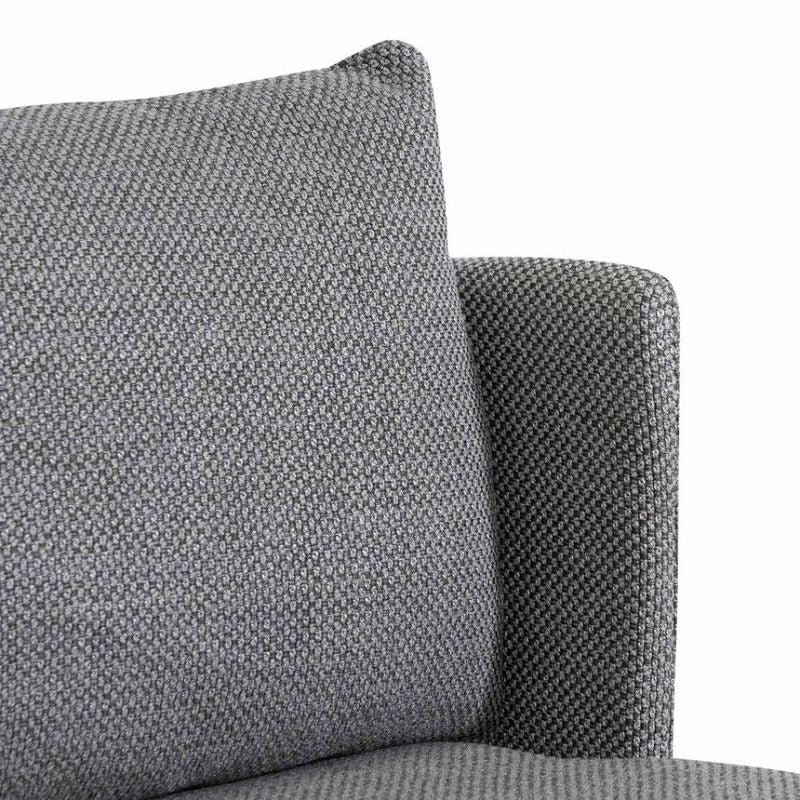 Forestdale Fabric Armchair Noble Grey Side Close