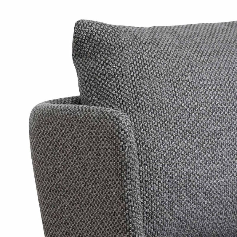 Forestdale Fabric Armchair Noble Grey Top Close