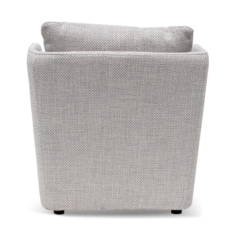 Forestdale Fabric Armchair Passive Grey Back