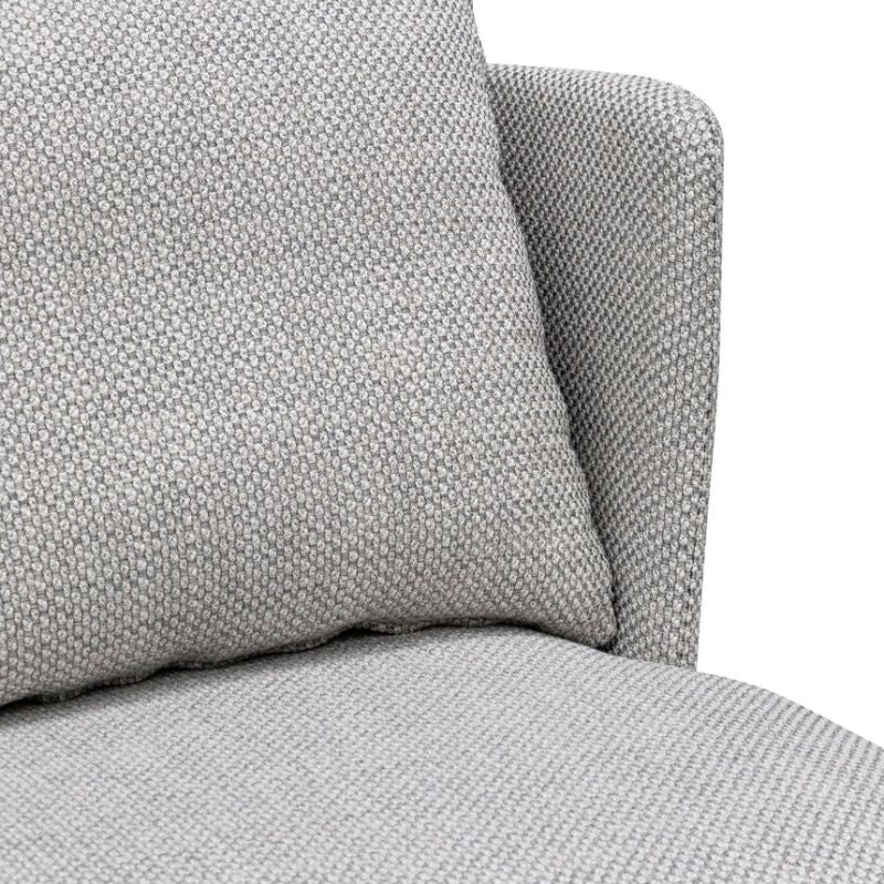 Forestdale Fabric Armchair Passive Grey Close
