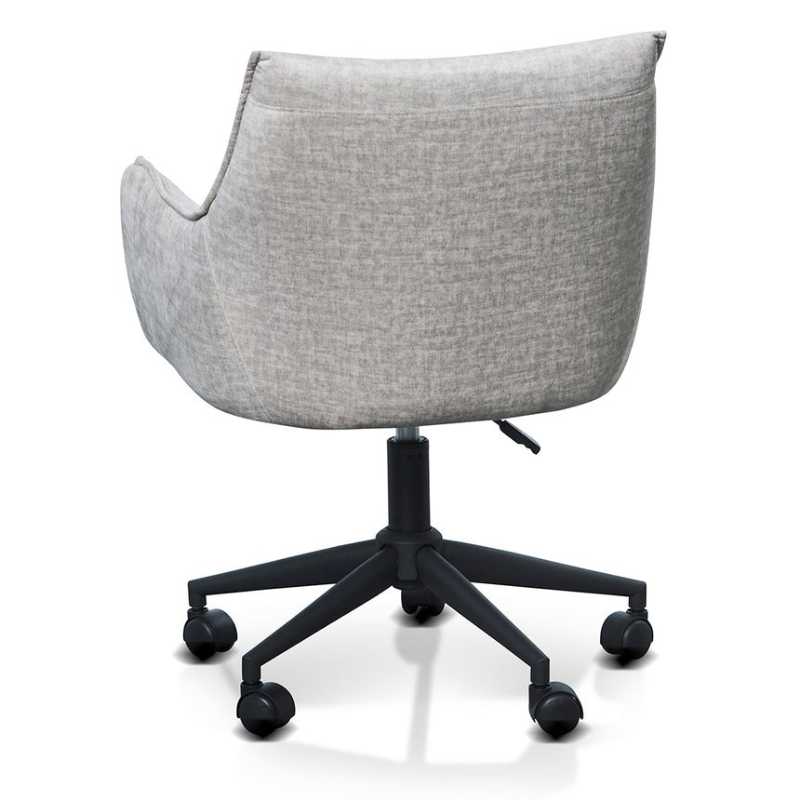 Grandview Leisure Office Chair Dove Grey Back Angle View