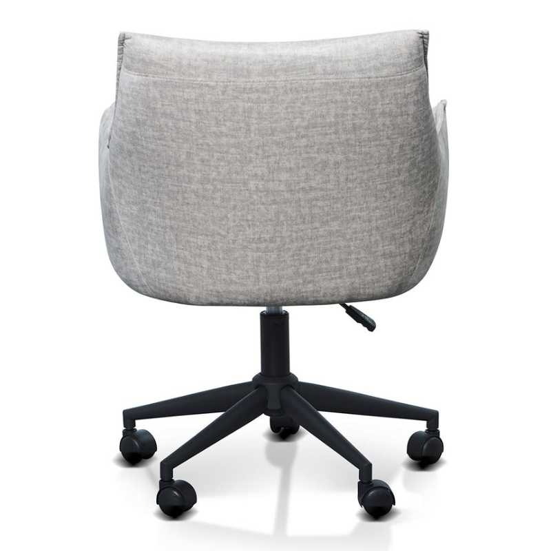 Grandview Leisure Office Chair Dove Grey Back Side View