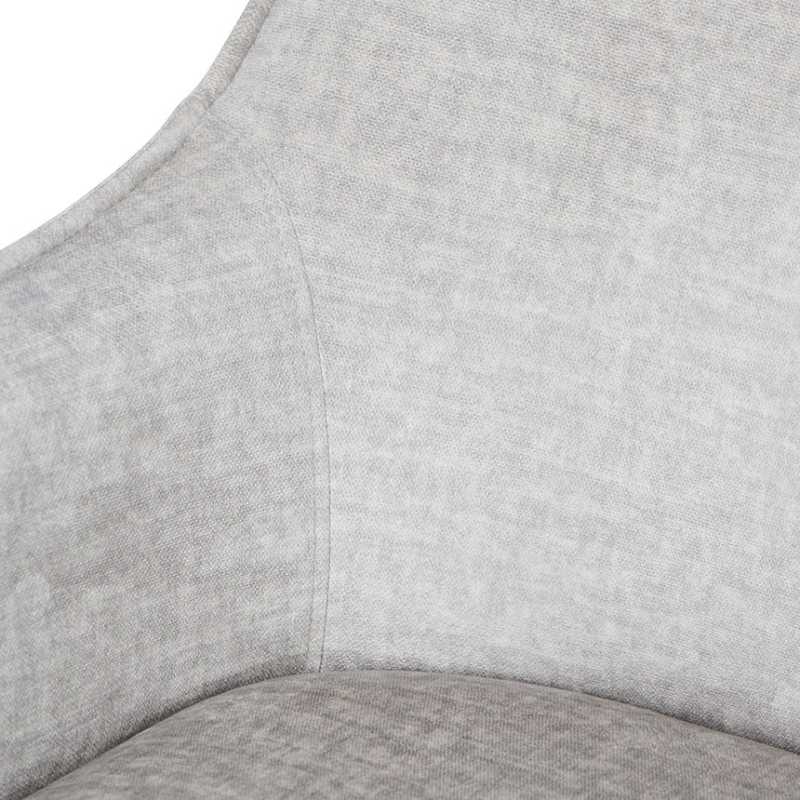Grandview Leisure Office Chair Dove Grey Fabric Cover View