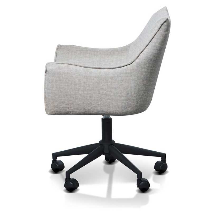 Grandview Leisure Office Chair Dove Grey Side View