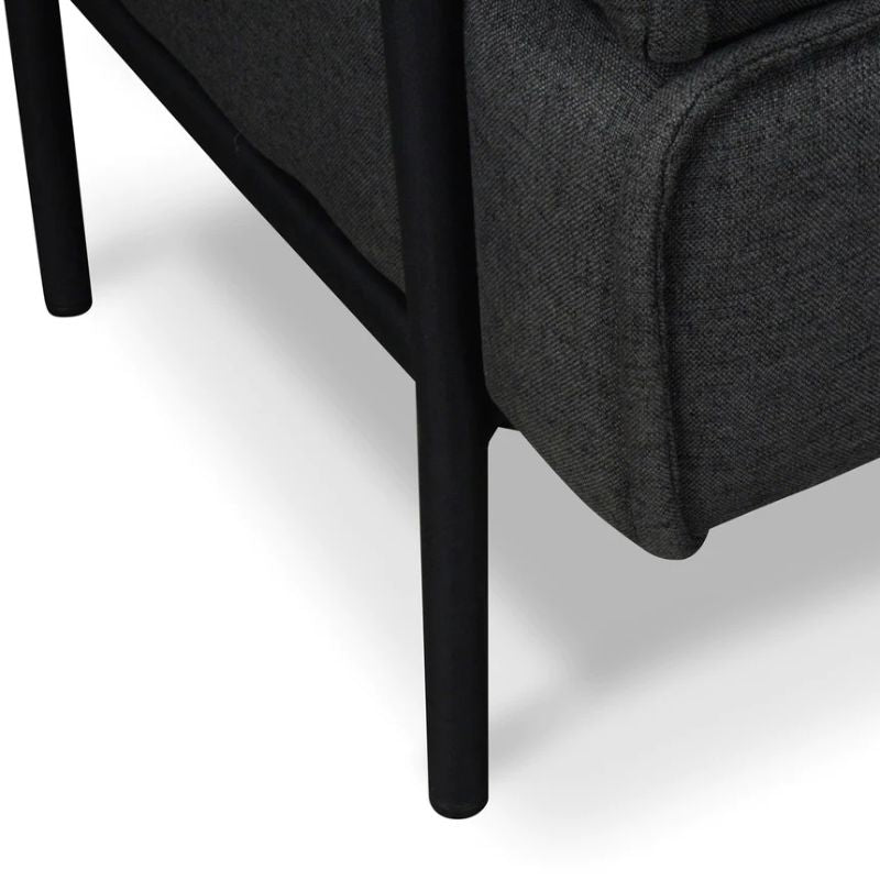 Graystone Lounge Chair Dark Grey Bottom Base
