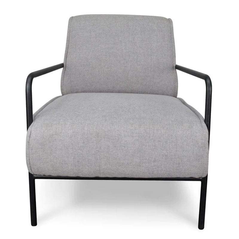 Graystone Lounge Chair Light Grey Front