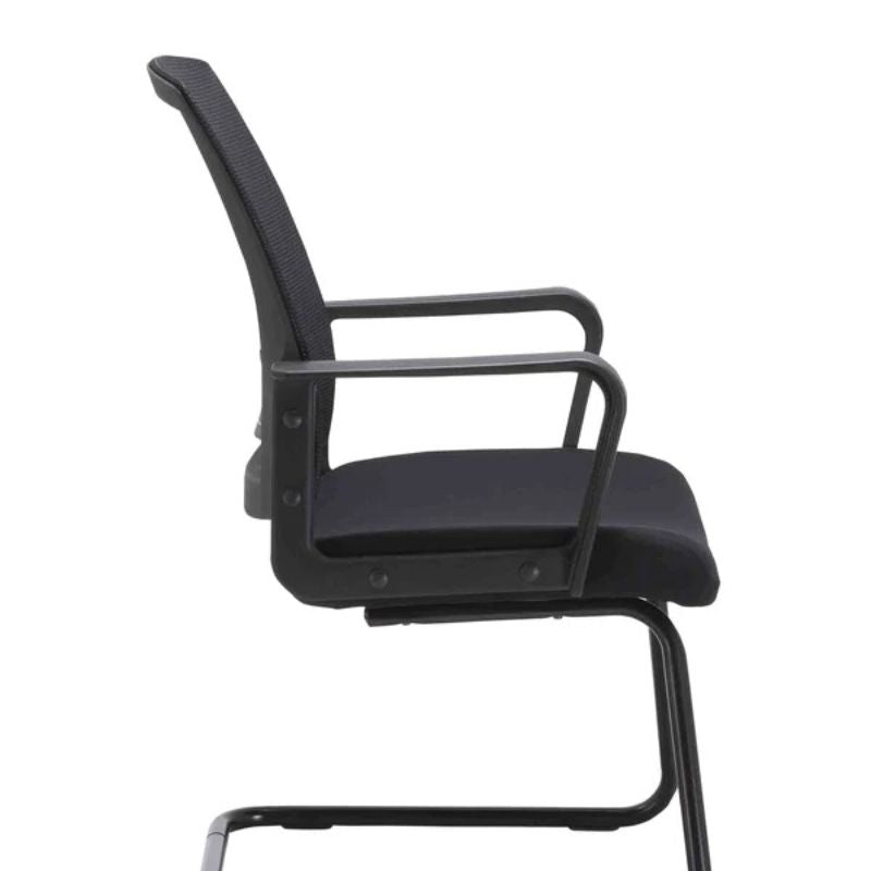Hamlin Low Back Mesh Ergonomic Office Chair Side