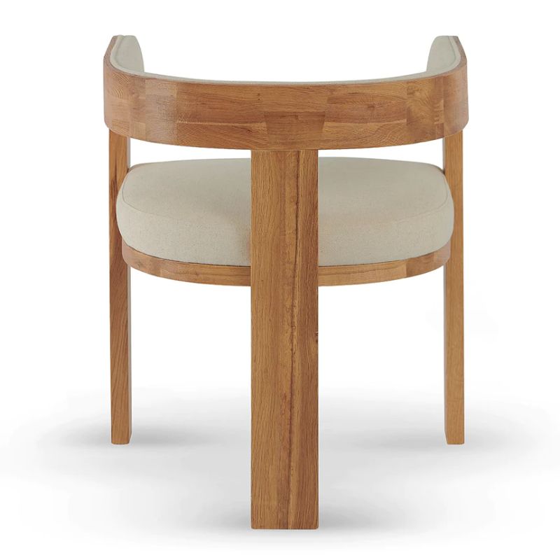 Hawthornefield Dining Chair Light Beige Back