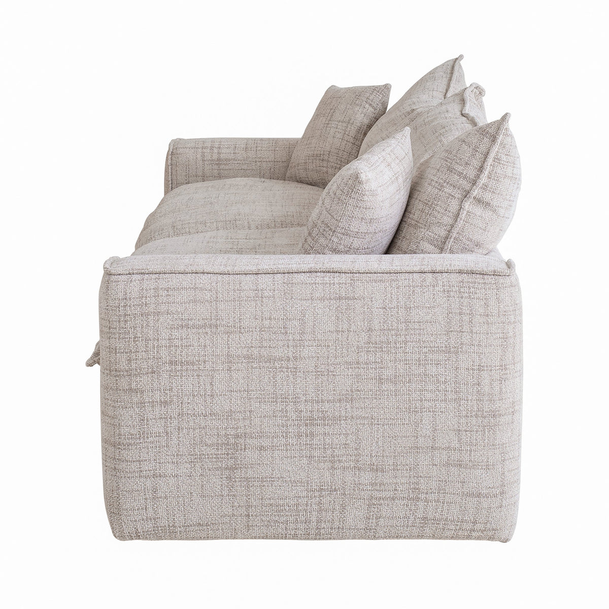 Yewwood 3 Seater Fabric Sofa
