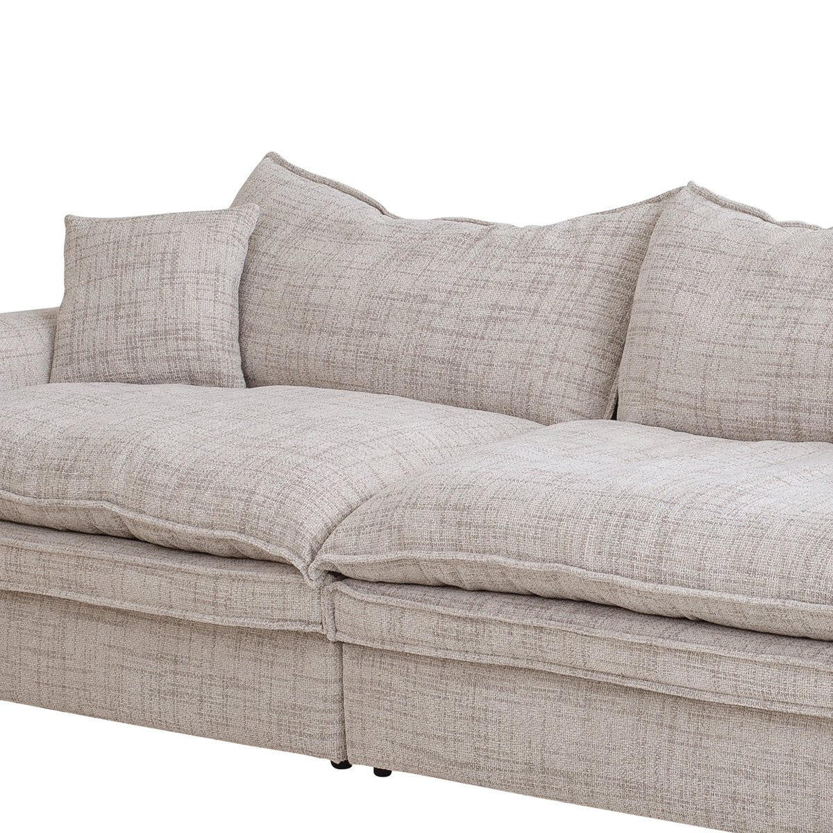 Yewwood 3 Seater Fabric Sofa