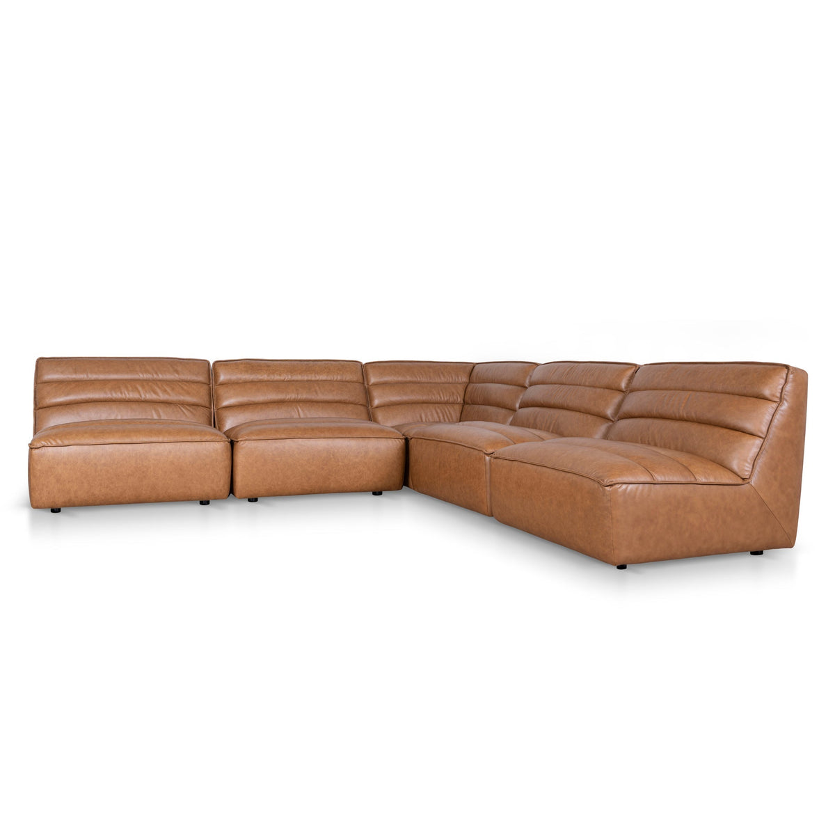 Marchfield Modular Leather Corner Sofa