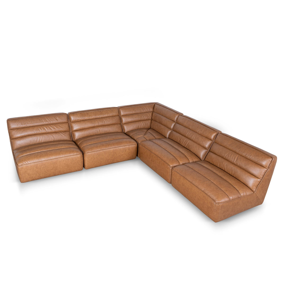 Marchfield Modular Leather Corner Sofa