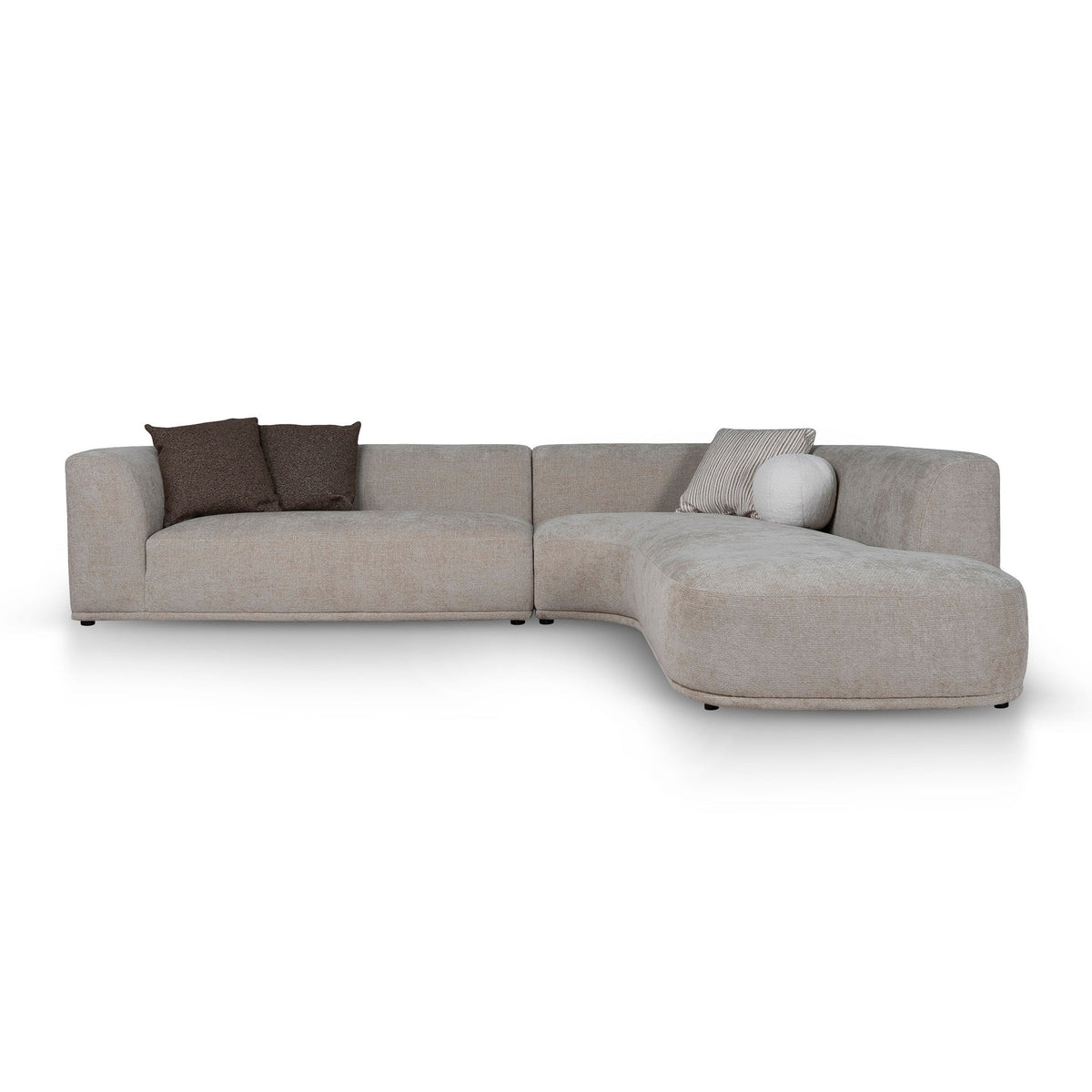 Stockstone 4 Seater Right Chaise Sofa