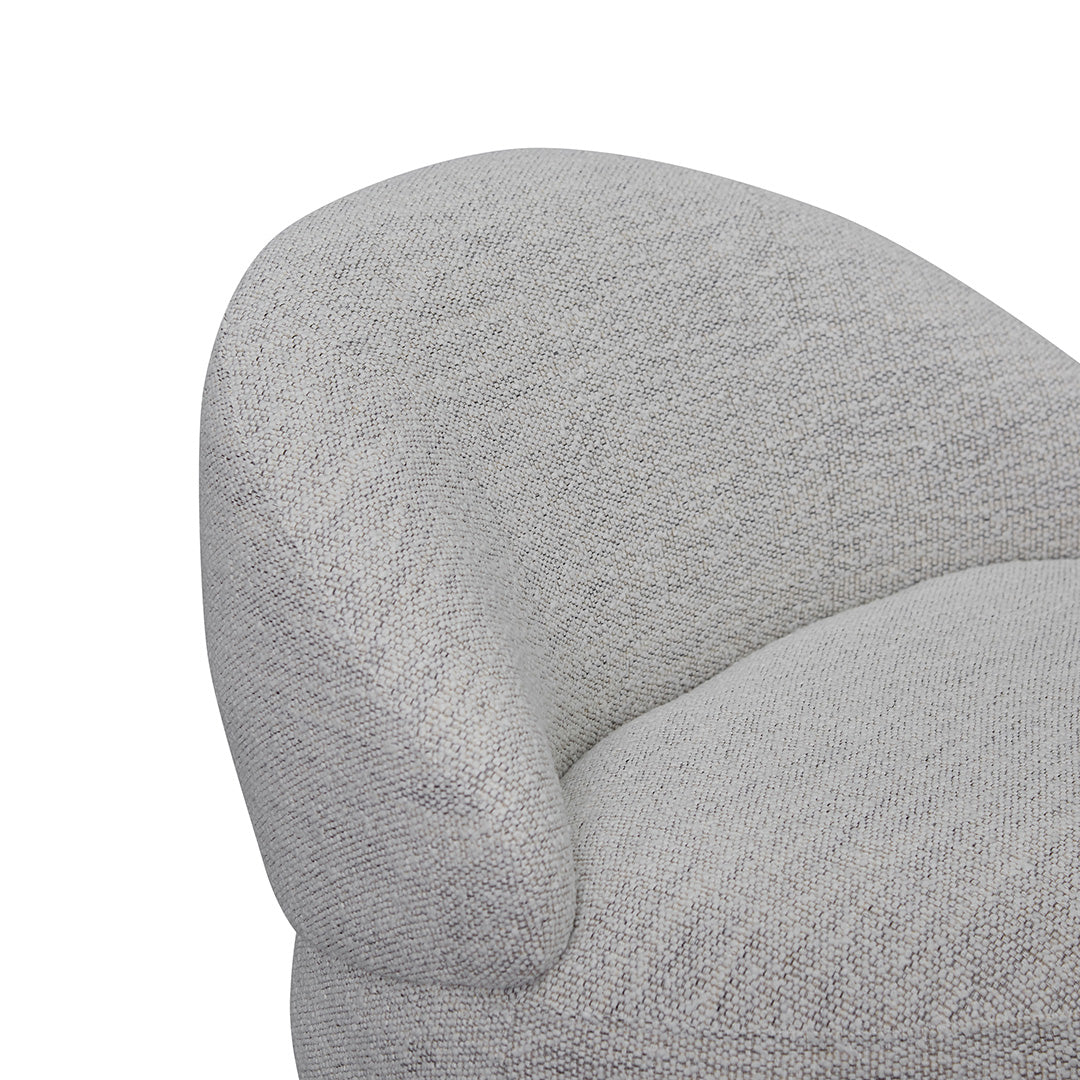 Otford Swivel Fabric Lounge Chair