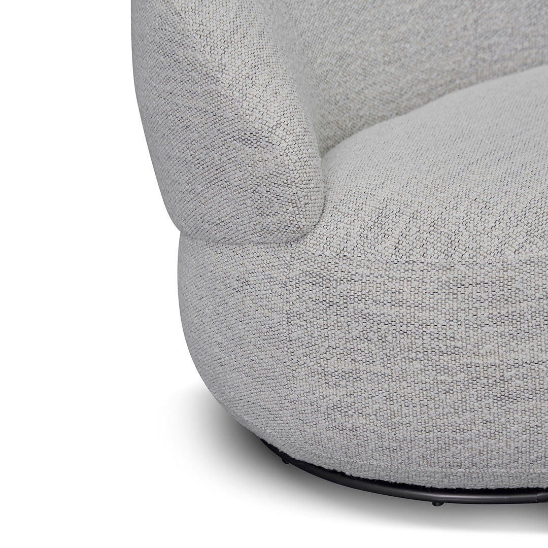 Otford Swivel Fabric Lounge Chair