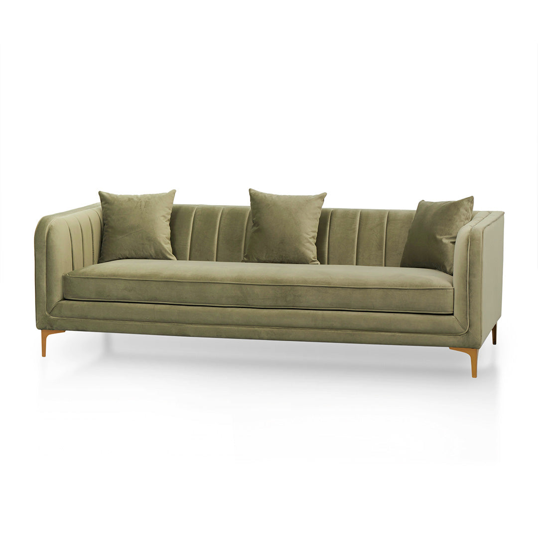 Oakland 3 Seater Fabric Sofa