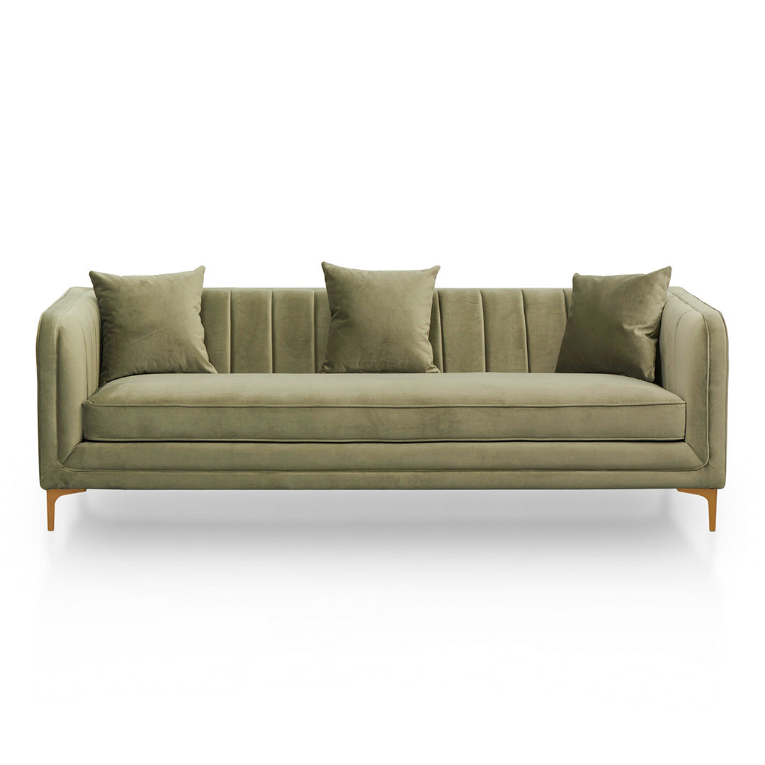 Oakland 3 Seater Fabric Sofa