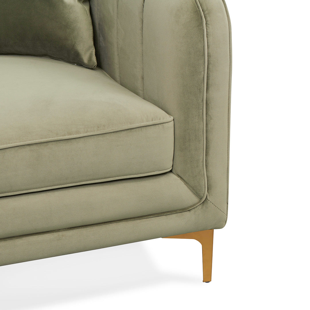 Oakland 3 Seater Fabric Sofa